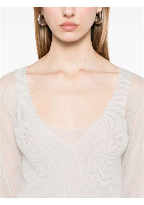 maglia litam donna bianca PALOMA WOOL | UJ0902000